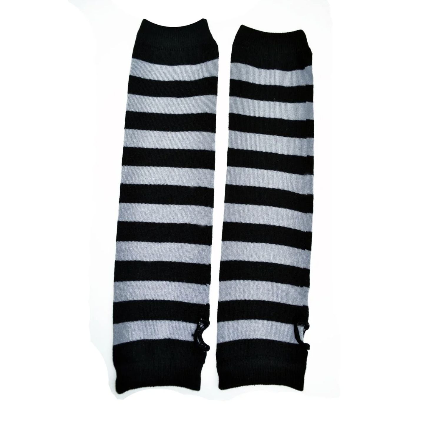 Manchettes Stripe [NOIR / GRIS]