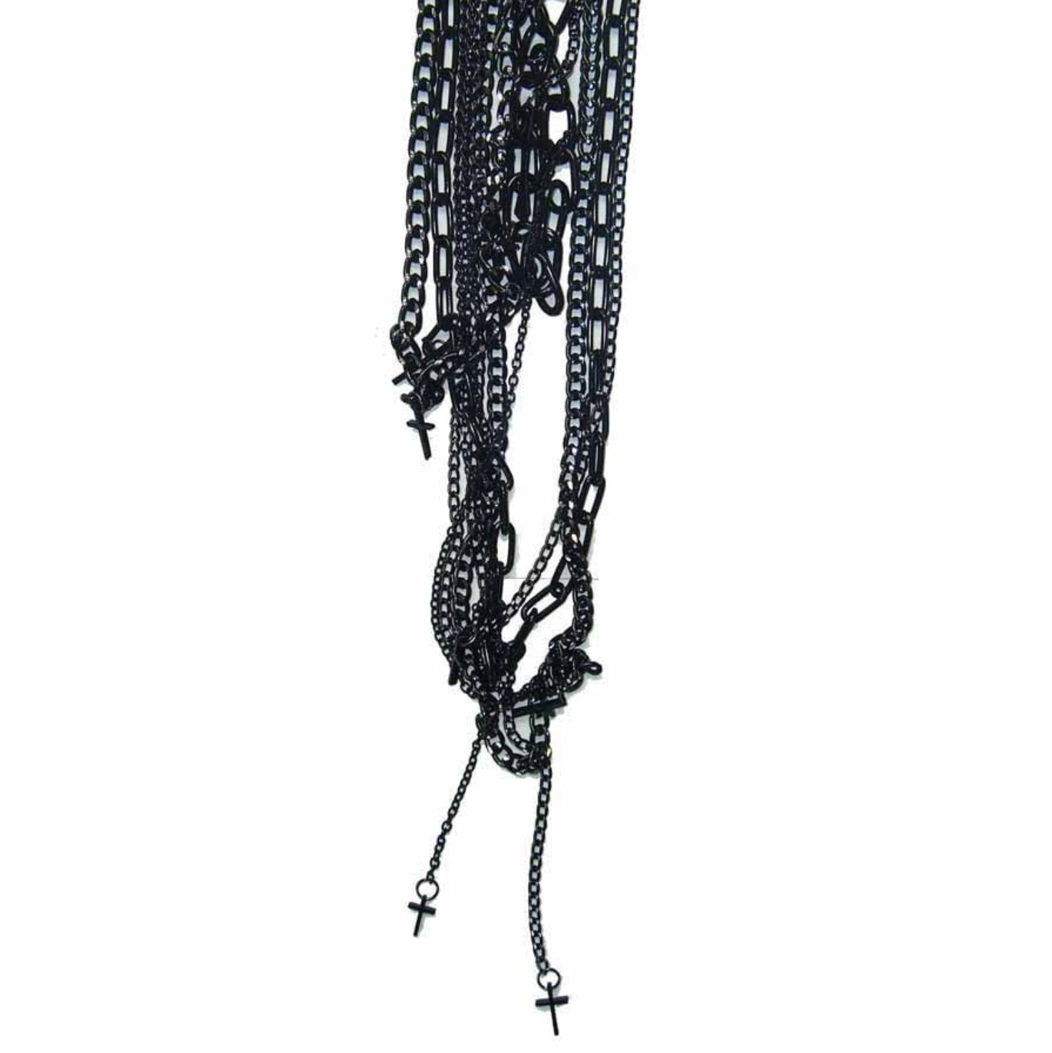 Small Crosses Necklace