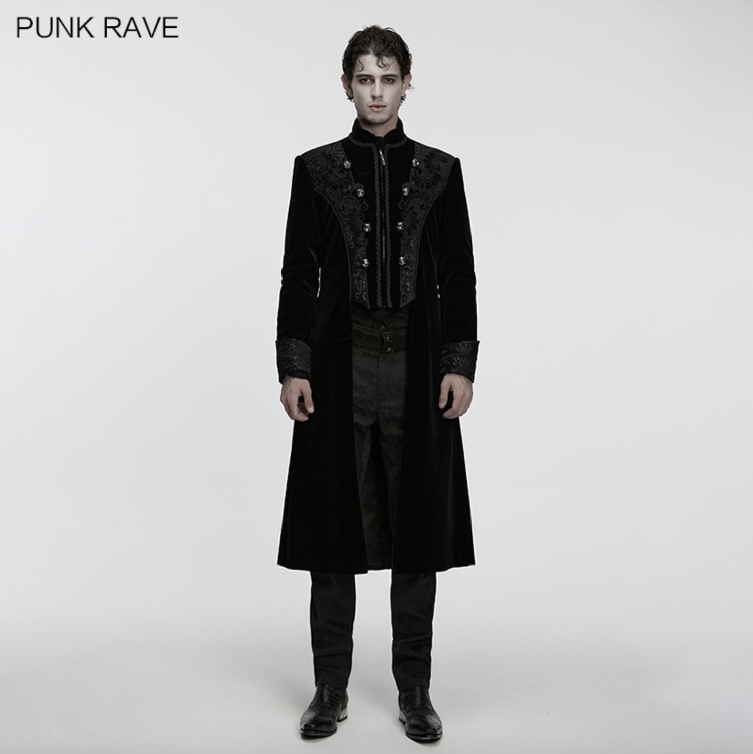 Redingote WY-1878 [NOIR] [PLUS]