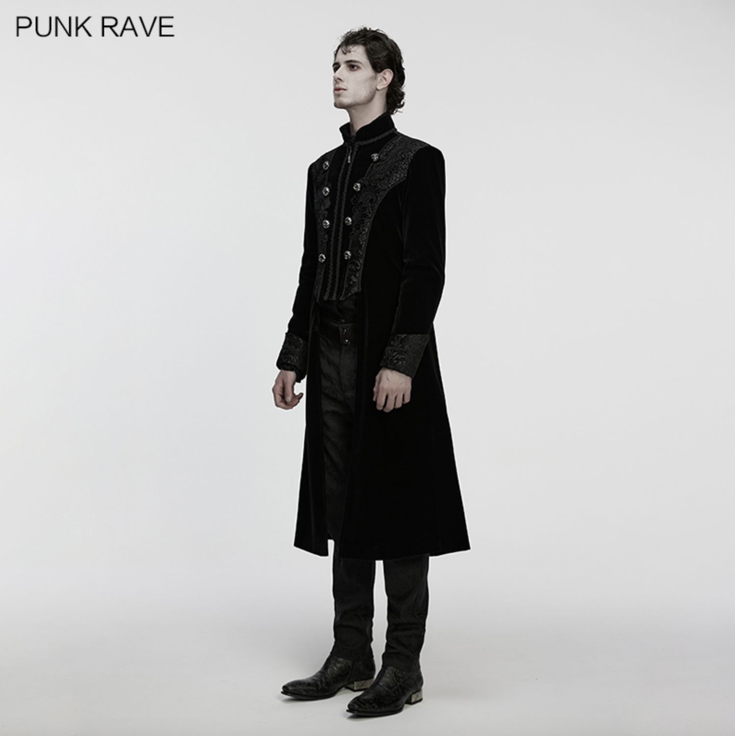 Redingote WY-1878 [BLACK] [PLUS]