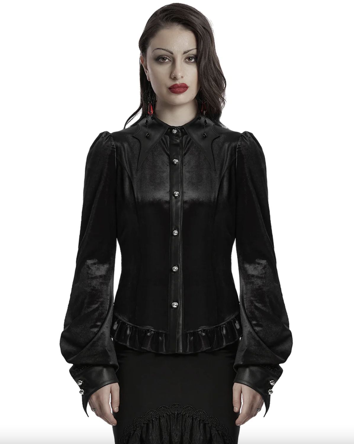 Chemise OY-1697 [NOIR] [PLUS]