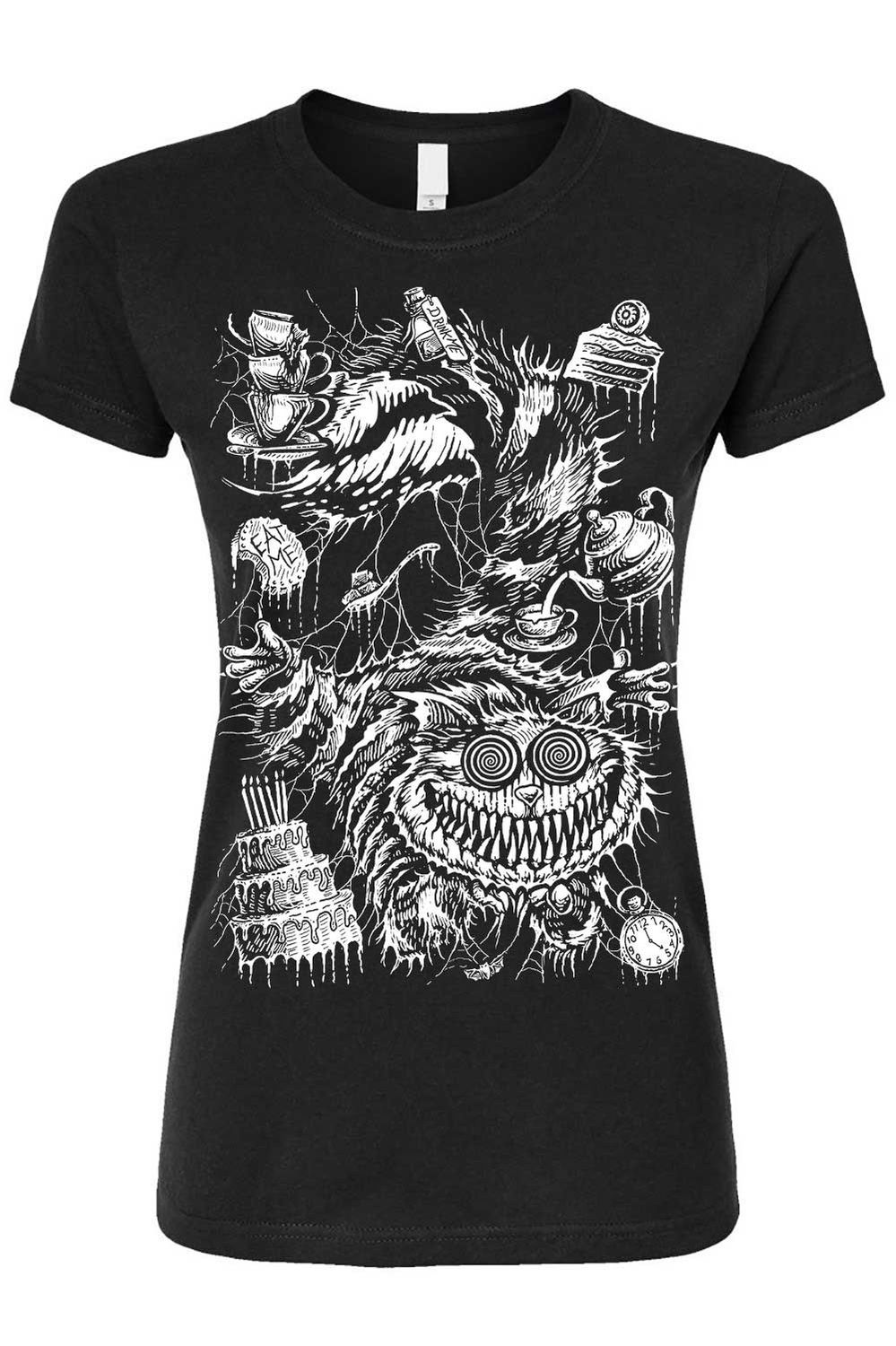T-Shirt Cheshire Cat Femme