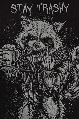 Trash Raccoon Men's T-Shirt [PLUS]