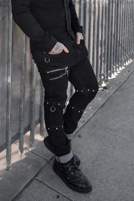 War Rig Studded Pants [PLUS]