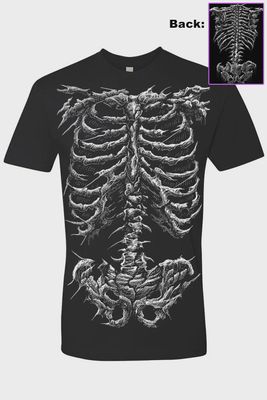 T-Shirt Dead Inside Skeleton Homme [PLUS]