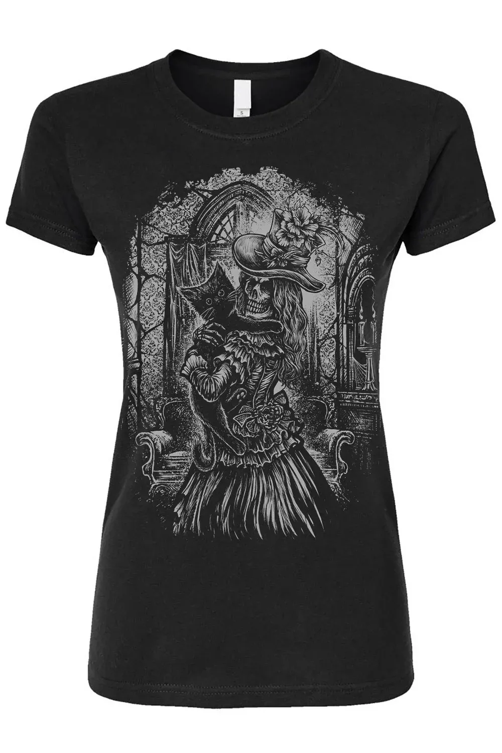 Victorian Cat Lady Women's T-Shirt