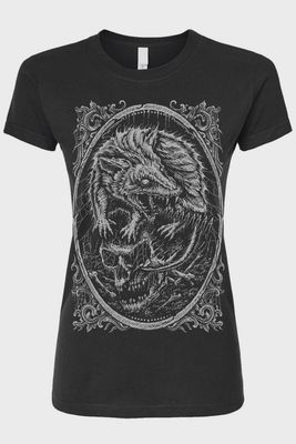 Screaming Possum Women's T-Shirt [PLUS]