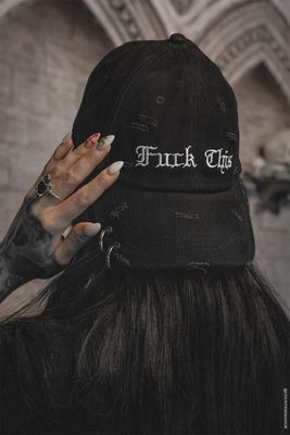 Casquette F*ck This Pierced