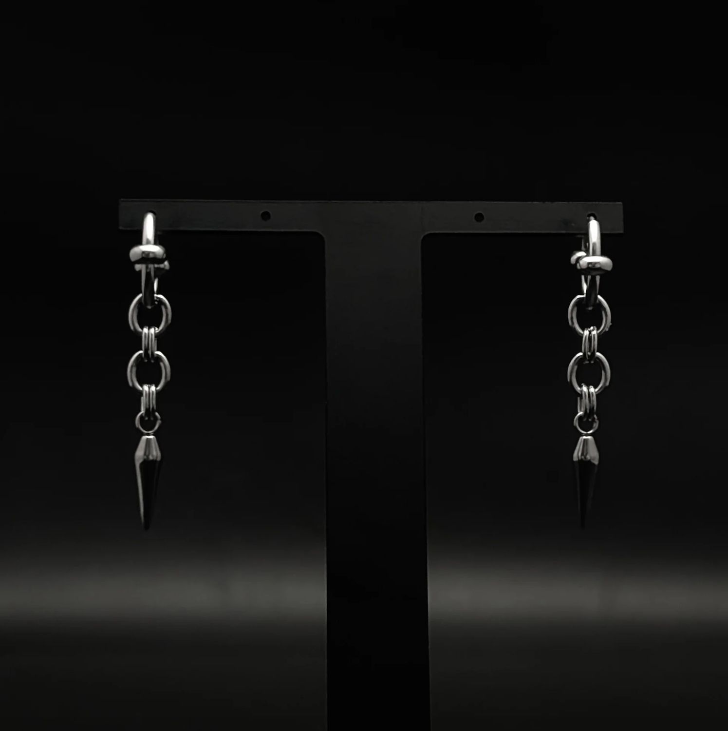 Rhombus Hoops Earrings