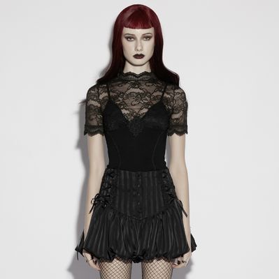 Shorts Rayées Bouffantes OK-786