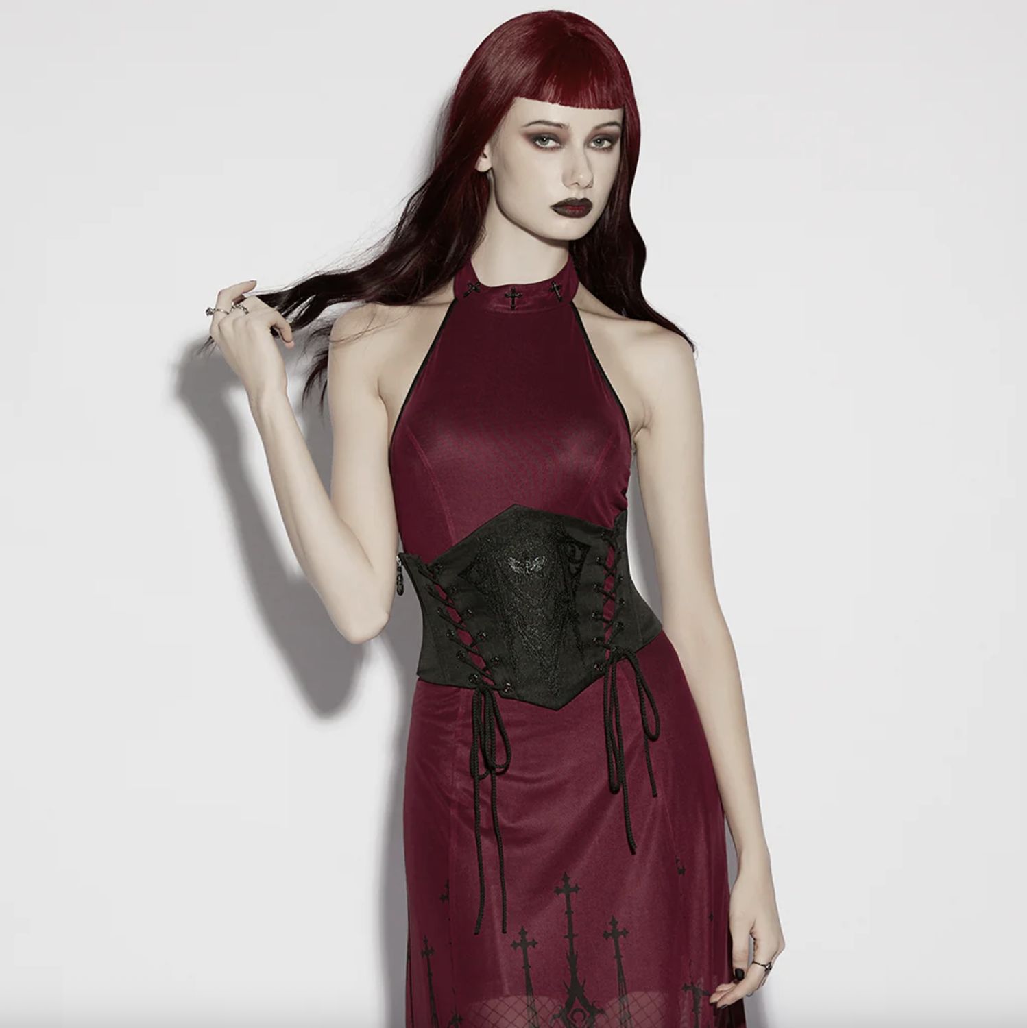 Corset Underbust Broderie Cathédrale OS-884