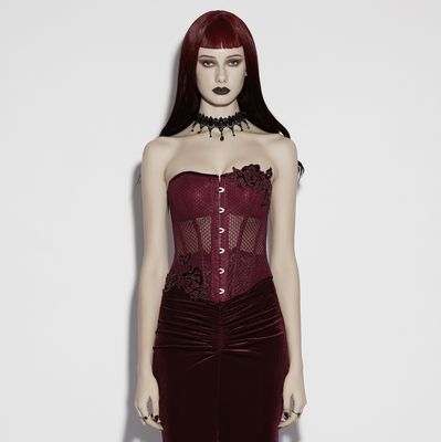 Corset Overbust OY-1837 [ROUGE]