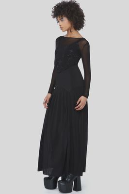 Twilight Thistle Maxi Skirt [PLUS]