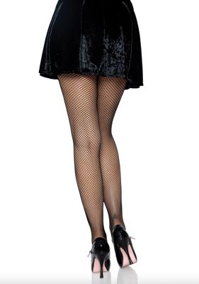 Nylon Fishnet Stockings / LA9001BK