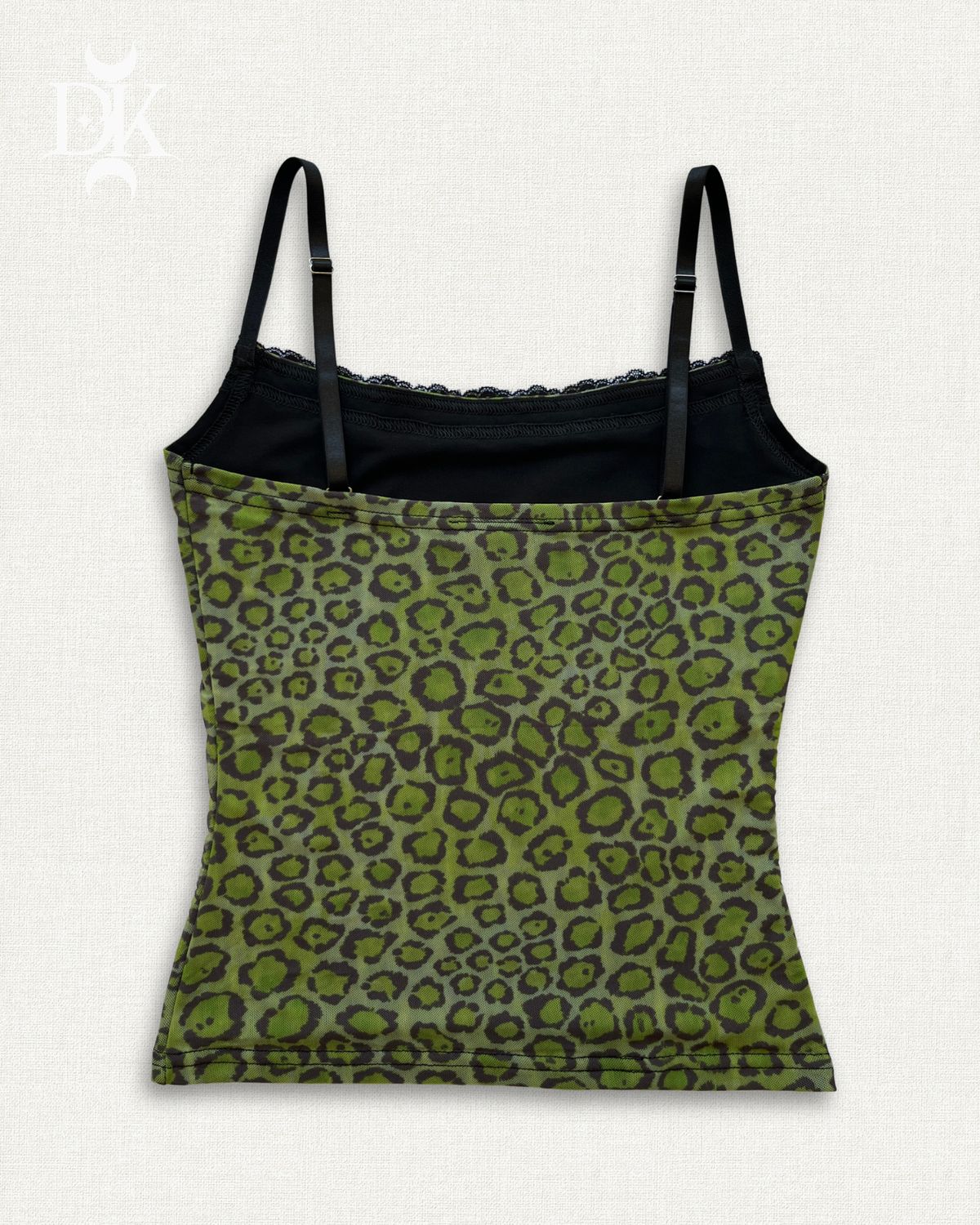 Ivy Green Leopard Tank Top - MADE IN QUEBEC