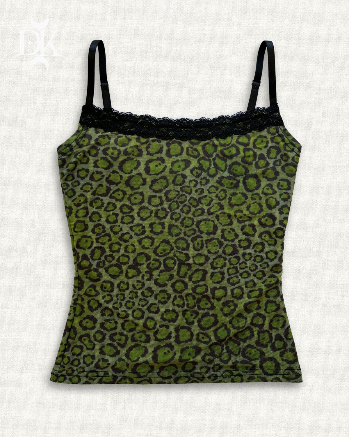 Ivy Green Leopard Tank Top - MADE IN QUEBEC