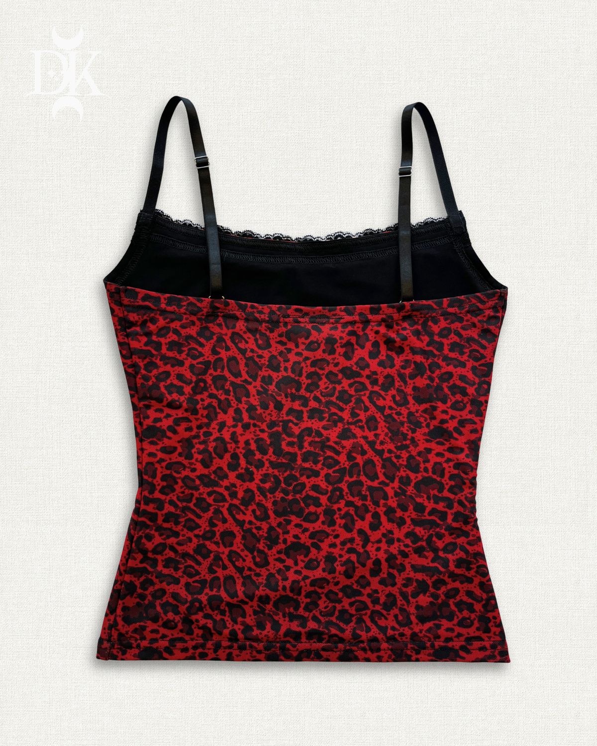 Red Leopard Tank Top - MADE IN QUEBEC