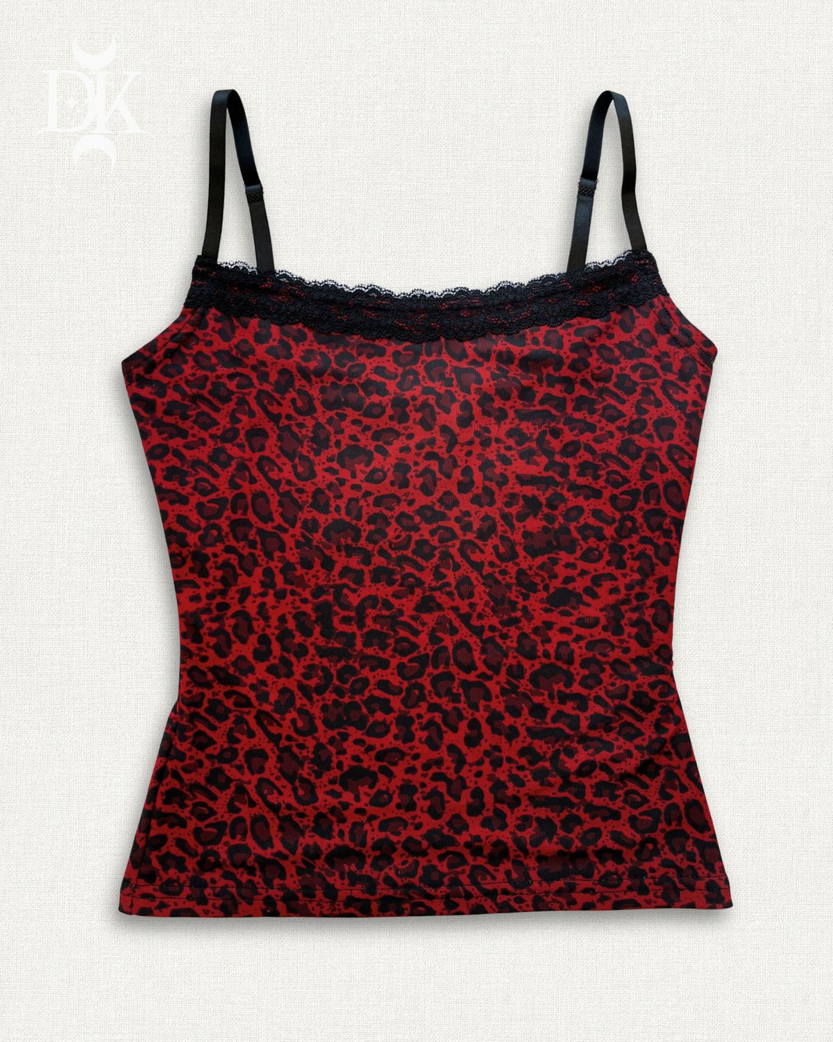 Red Leopard Tank Top - MADE IN QUEBEC