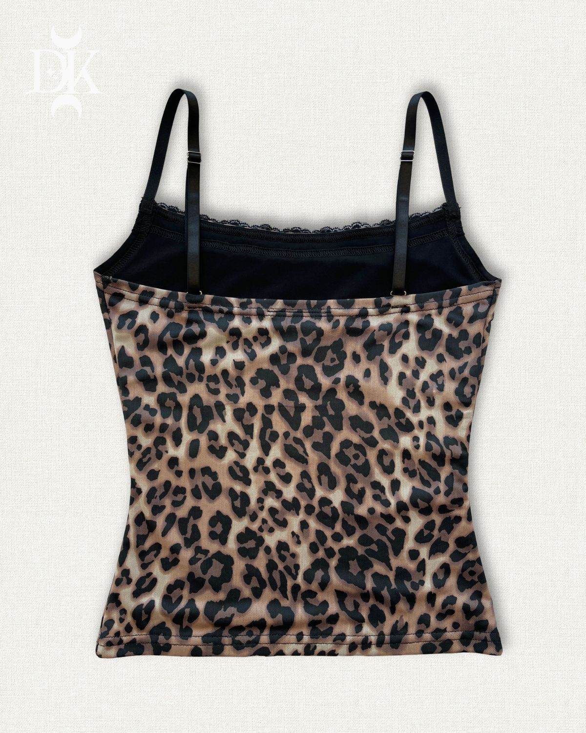 Brown Leopard Tank Top - MADE IN QUEBEC