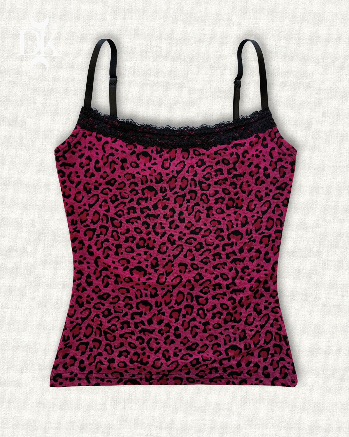 Pink Leopard Tank Top - MADE IN QUEBEC