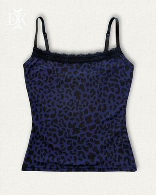 Purple Leopard Tank Top - MADE IN QUEBEC