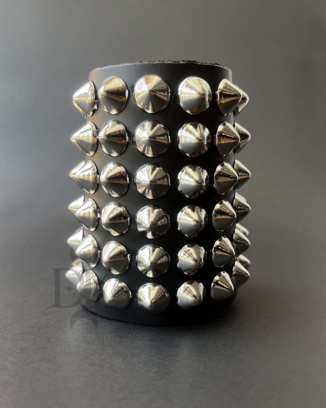 Bracelet Gantelet Cuir et Studs BC126CON
