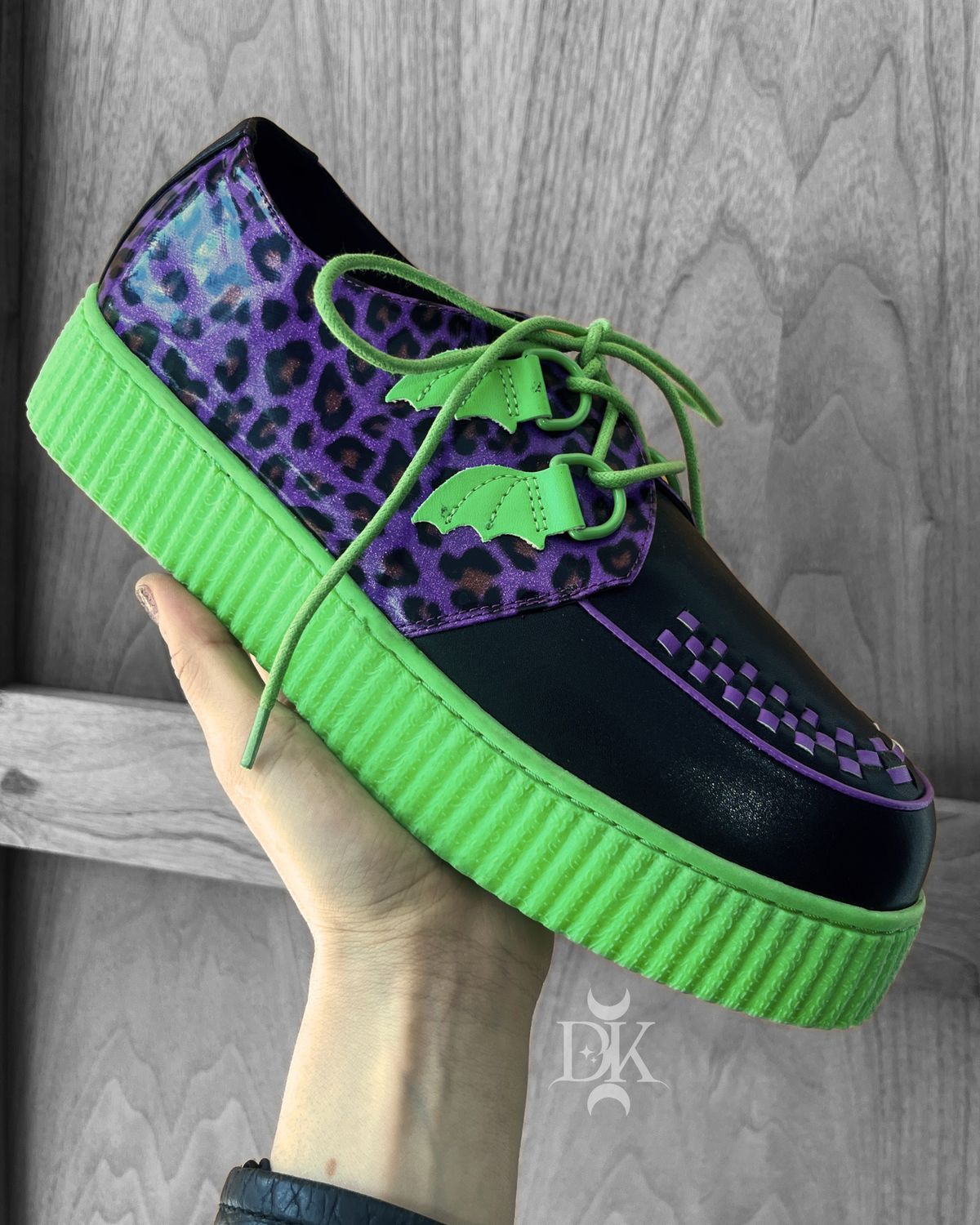 Krypt Slime Creeper Shoes [GREEN/PURPLE]