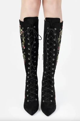 Astrantia Knee-high Heeled Boots