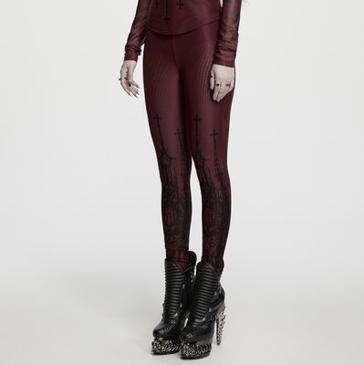 Cathedral Mesh Leggings OK-791