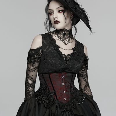 Underbust Corset WS-878 [RED]
