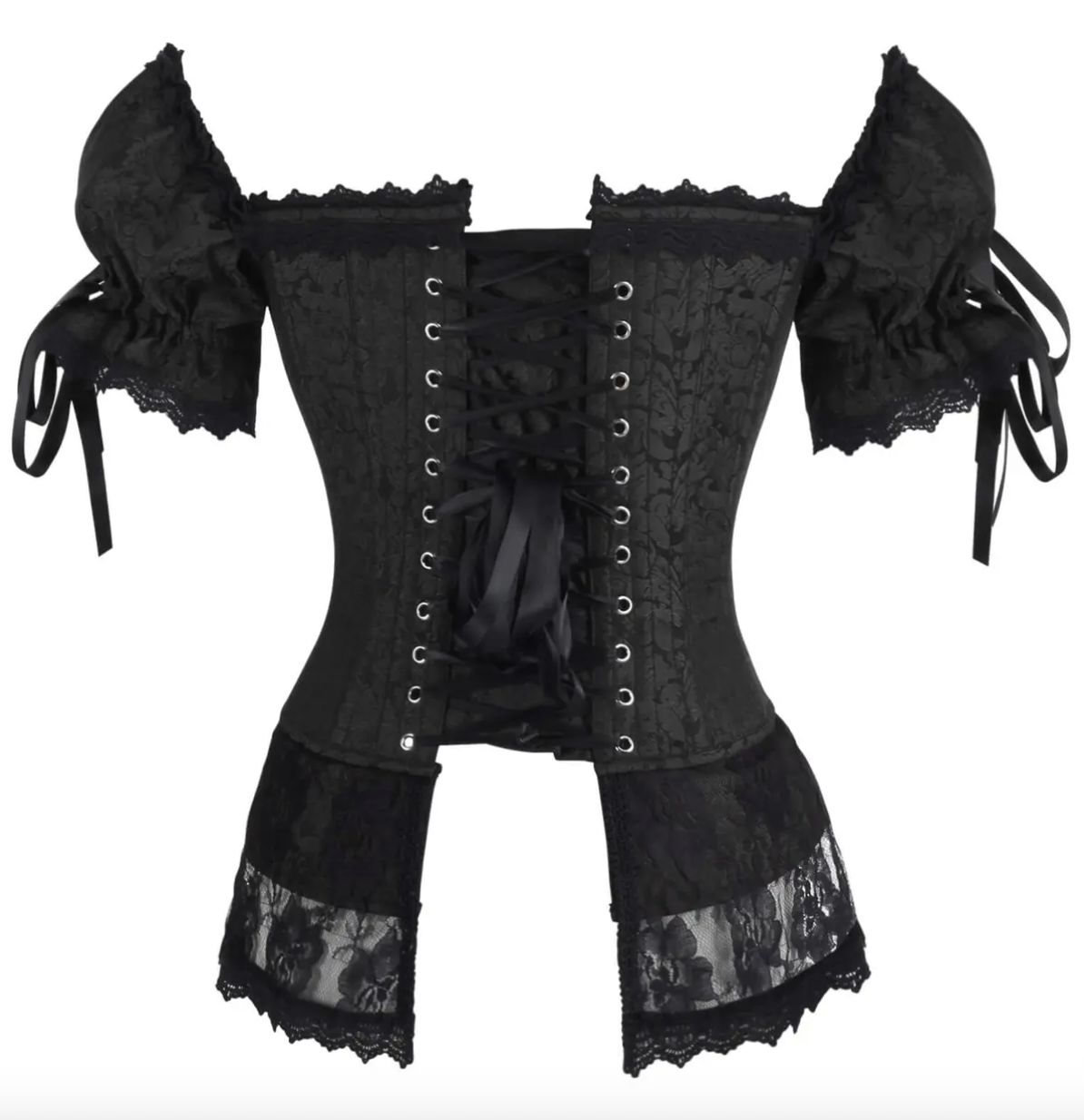 Overbust Corset Kenadi Rococo Peplum [TL-449]