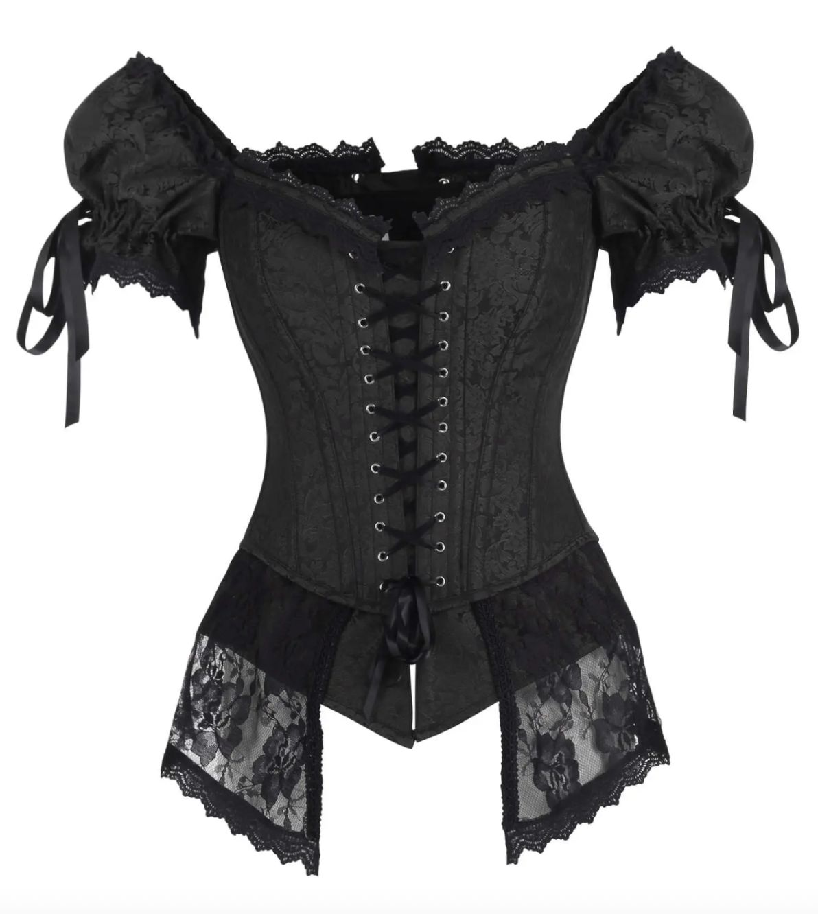 Corset Overbust Kenadi Rococo Peplum [TL-449]
