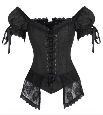 Corset Overbust Kenadi Rococo Peplum [TL-449]
