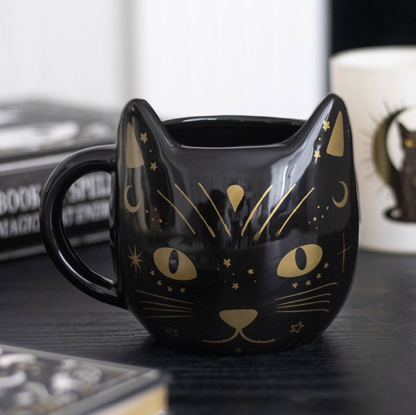 Tasse Magic Black Cat Face [MK_26827]
