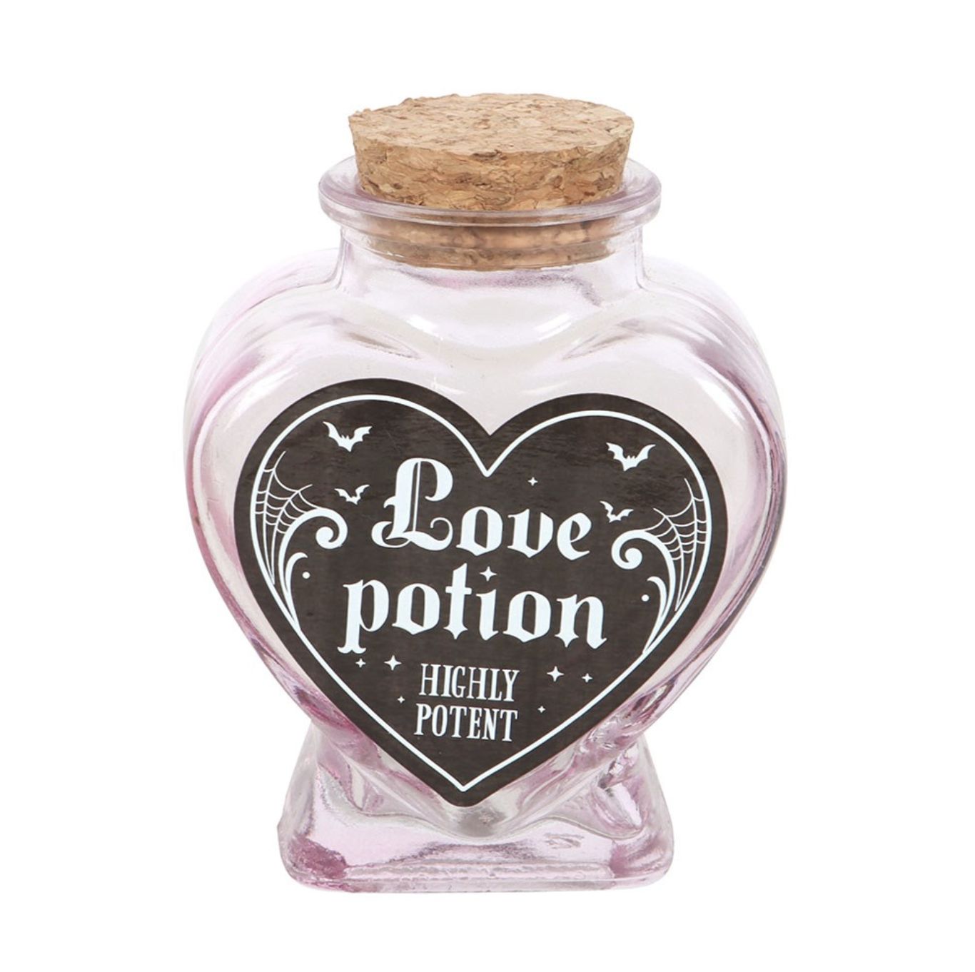 Decorative Heart-Shaped Love Potion Bottle [DE_96225]