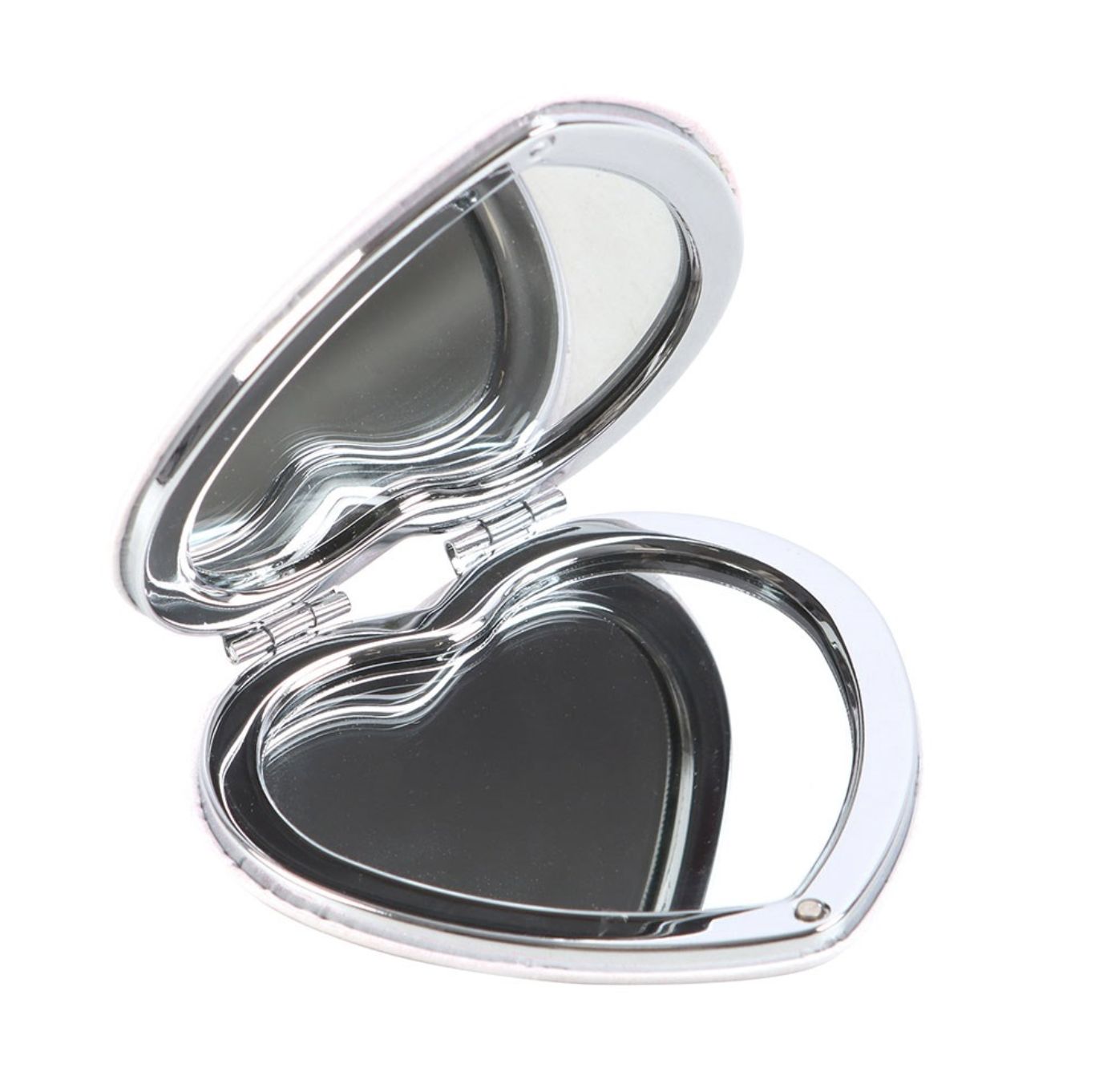Heart-shaped compact mirror [SET_97425]