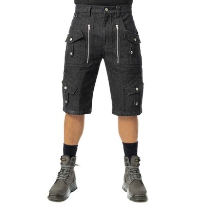 Whistler Stonewash Noir Shorts