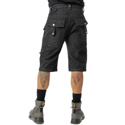 Whistler Stonewash Noir Shorts