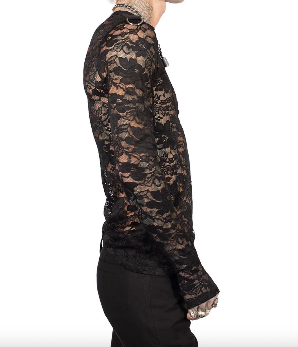 Brat Prince Lace Shirt [LS-204lace]