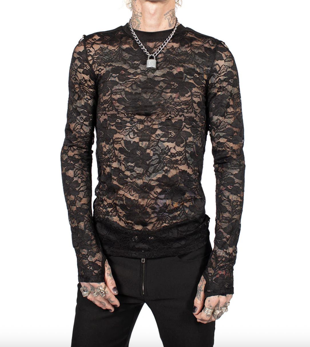 Brat Prince Lace Shirt [LS-204lace]