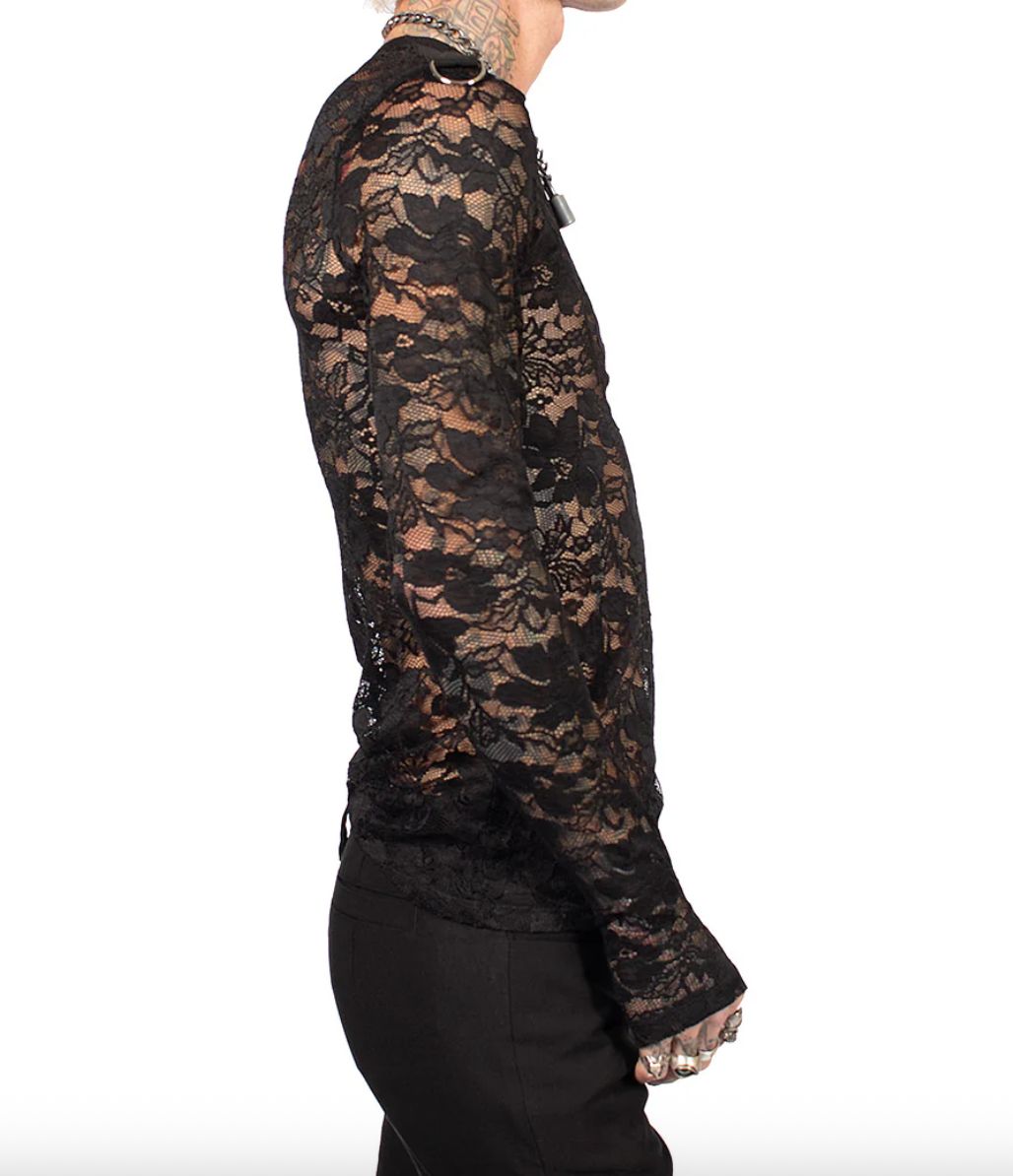 Brat Prince Lace Shirt [LS-204lace] [PLUS]