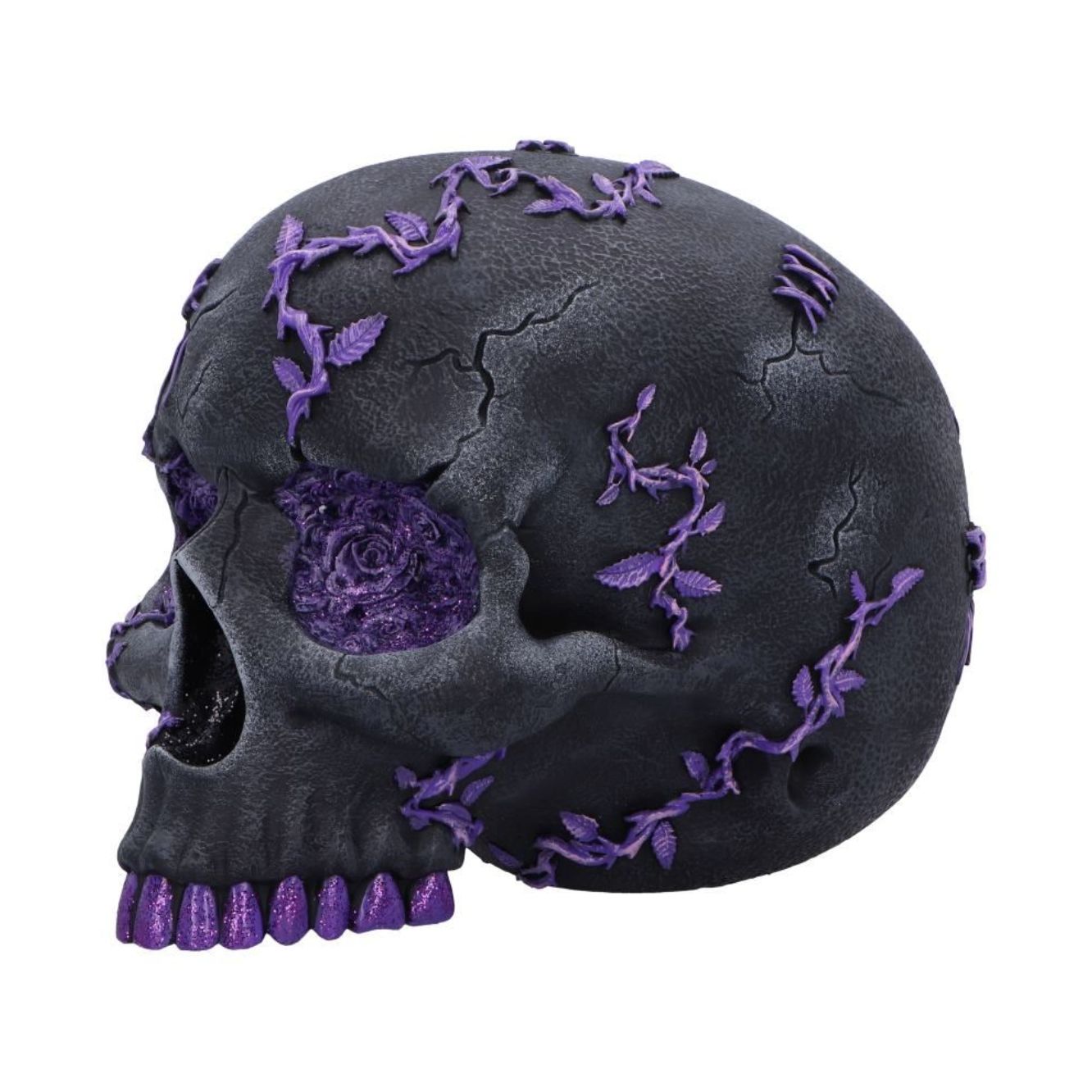 Rose Geode Skull [B7140C25]