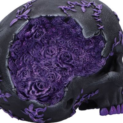 Rose Geode Skull [B7140C25]