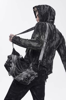 Shoulder Bag with Chains AS271