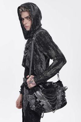 Shoulder Bag with Chains AS271