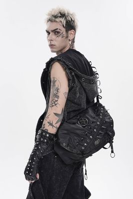 Shoulder Bag with Studs AS294