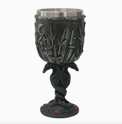 Double Dragon Sword Wine Golbet