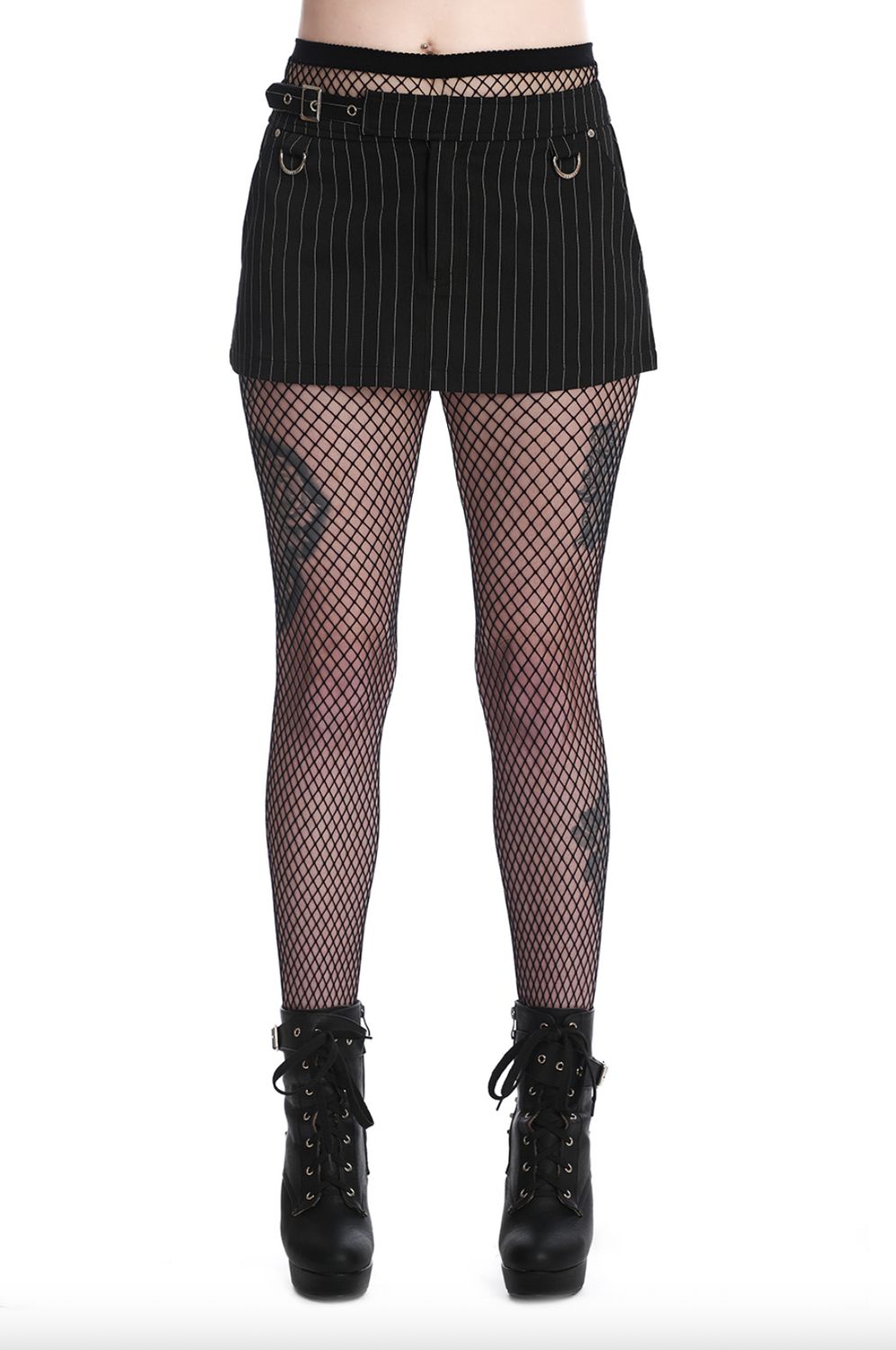 Darnia Pinstripe Skirt [SK25526]