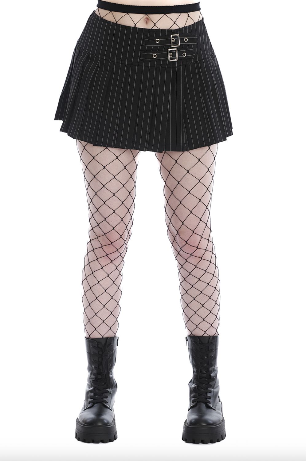 Flash Pinstripe Skirt [SK25502]