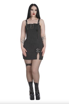 Pinstripe Dress [DR16937]